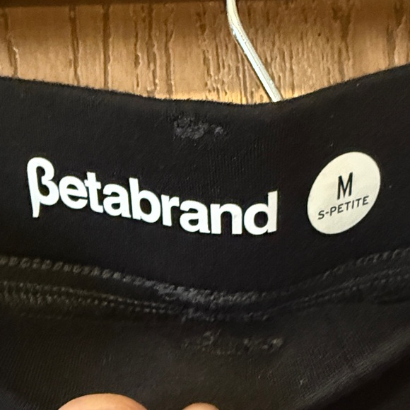 Betabrand Black Petite Pants - Picture 2 of 4